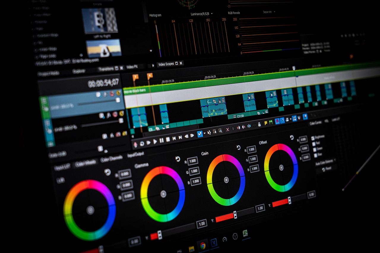Creative Video Editing Concept